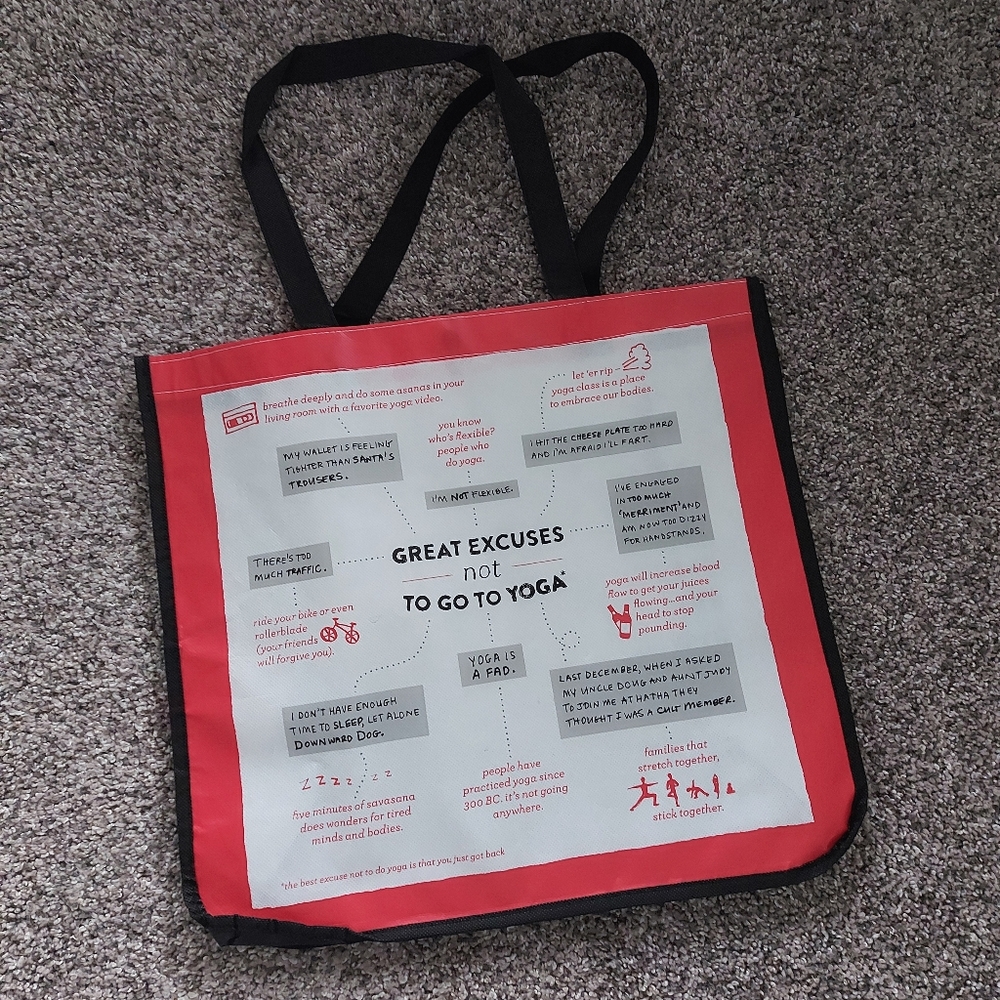 Lululemon large shopping tote BNWOT.